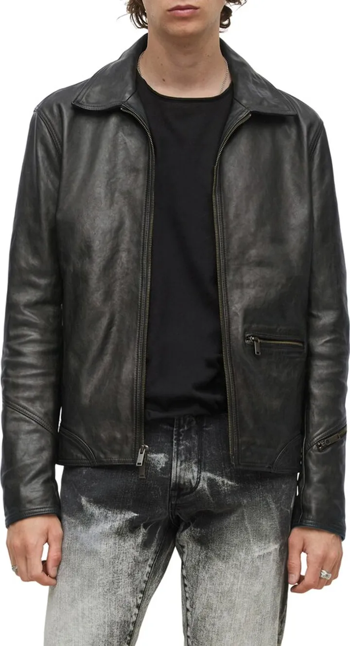 Degraw Blouson Leather Jacket