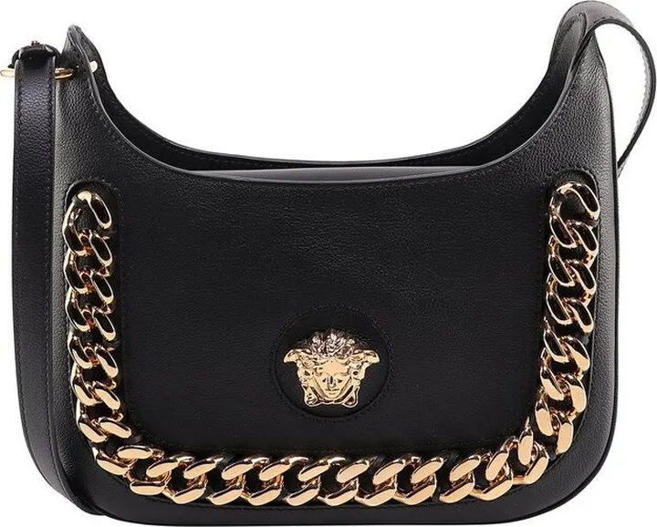 Versace La Medusa Foldover Shoulder Bag