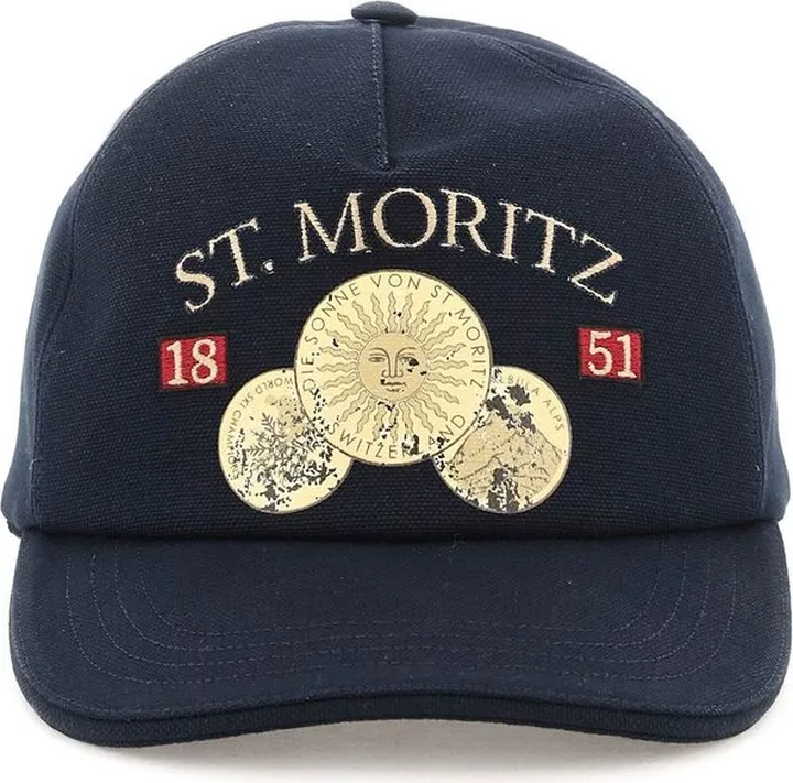 Bally Logo Detailed Baseball Cap