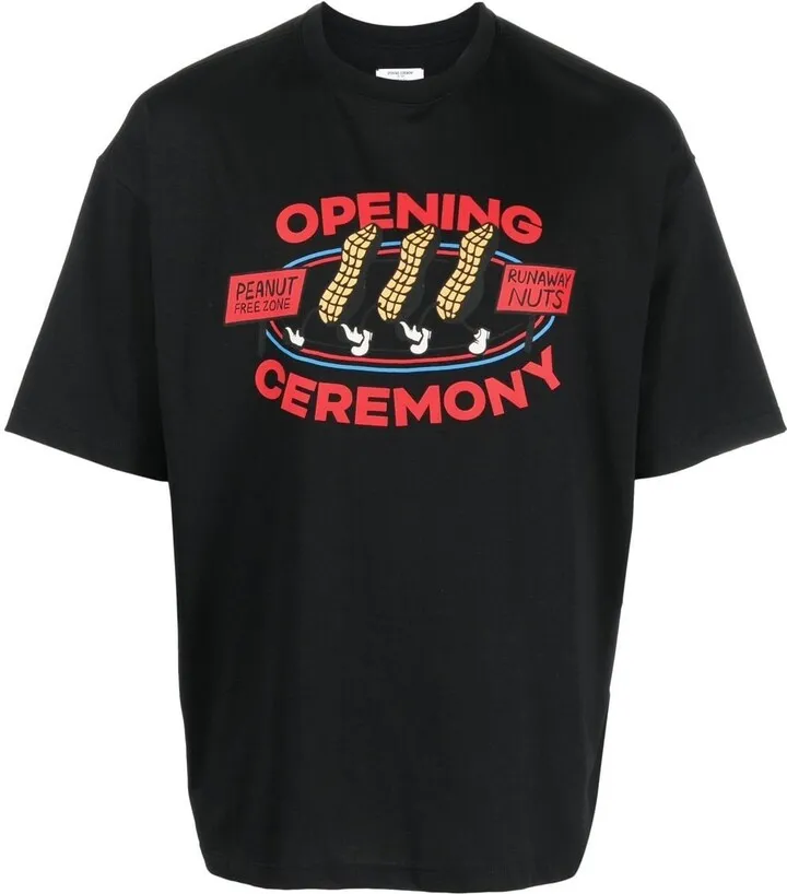 Peanuts logo cotton T-shirt