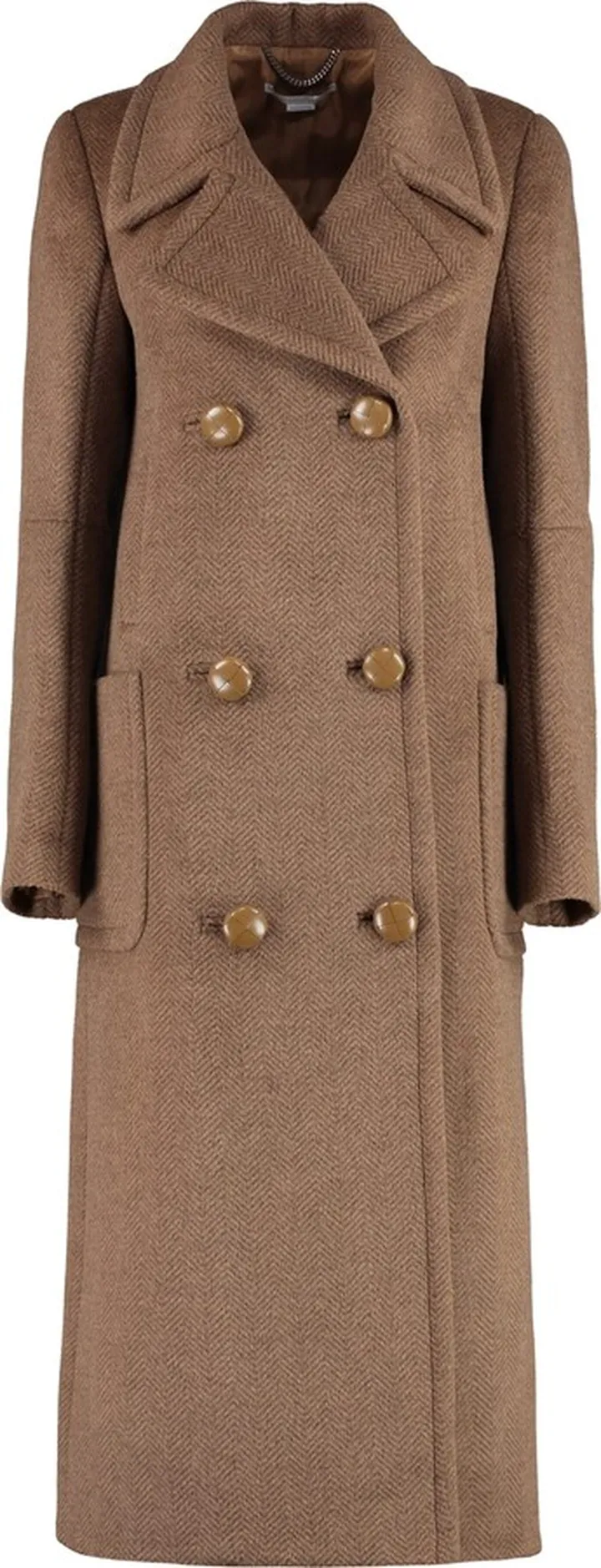 Double-breasted Wool Coat