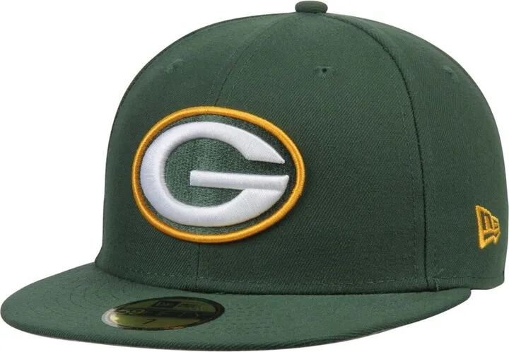 Men's Green Green Bay Packers Omaha 59FIFTY Fitted Hat