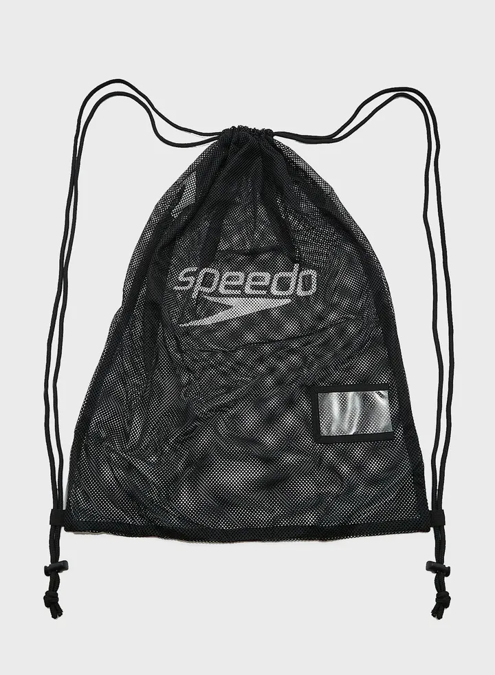 Logo Mesh Backpack