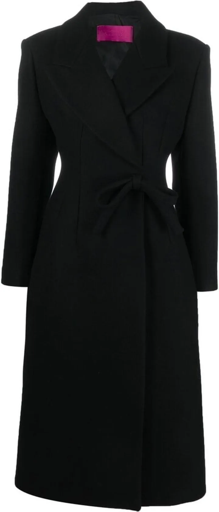 Bow-Embellished Trench Coat