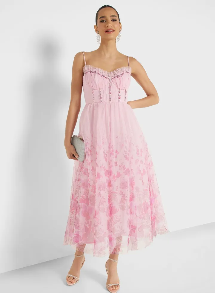 Floral Printed Dress