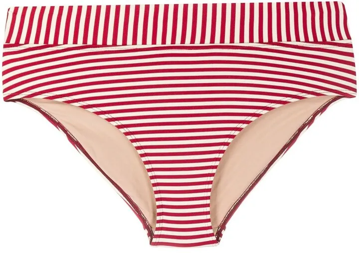 Holi striped bikini briefs