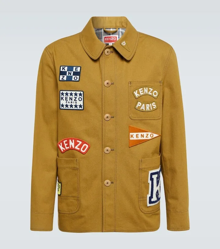Embroidered cotton jacket
