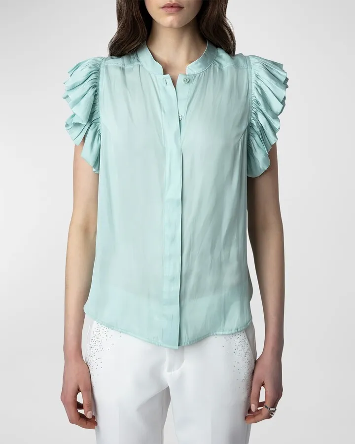 The Tiza Satin Shirt