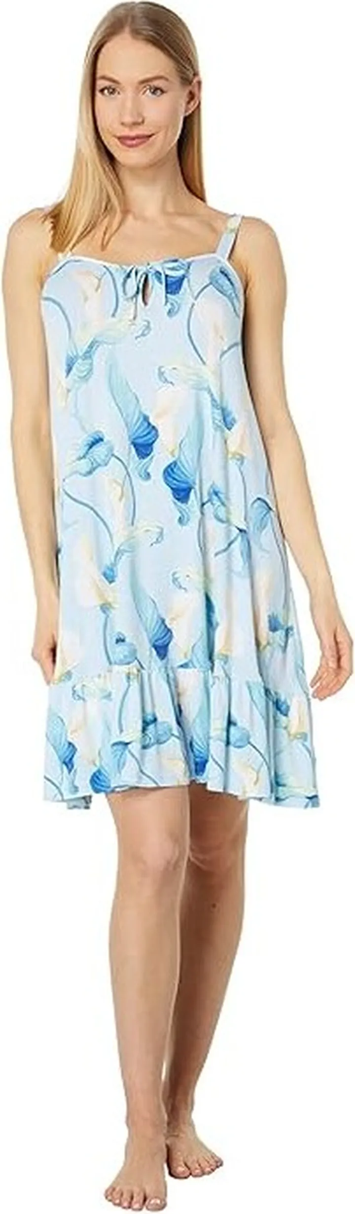 Tommy Bahama Sleeveless Short Gown (Calla Lilies) Women's Pajama