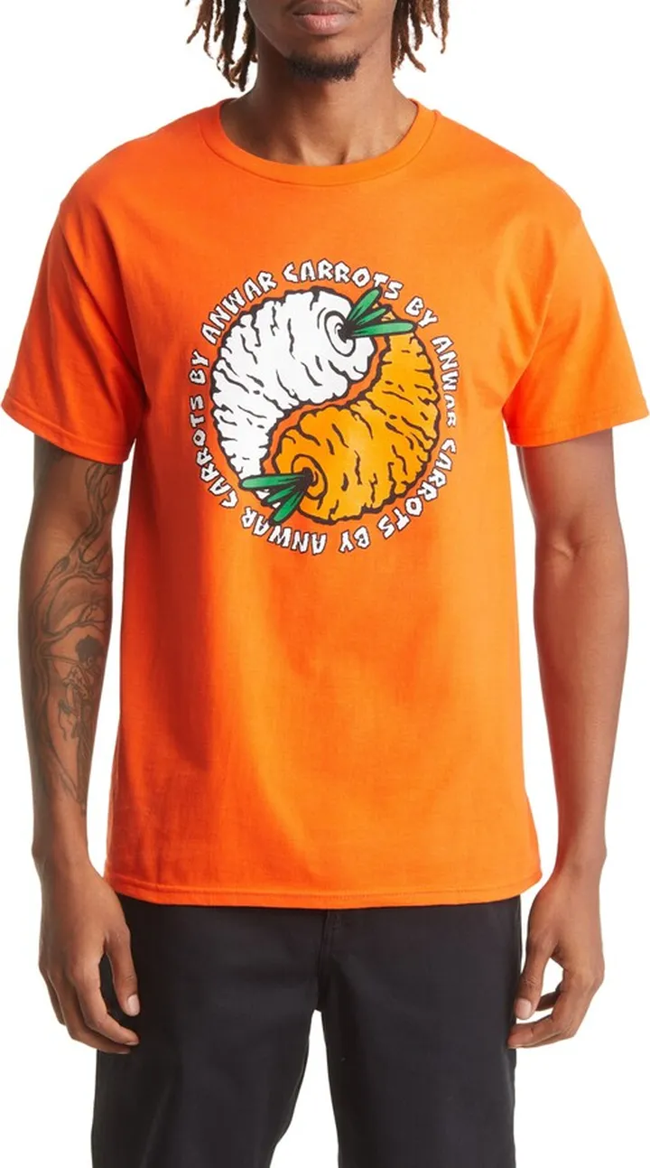 Carrot Yang Cotton Graphic Tee