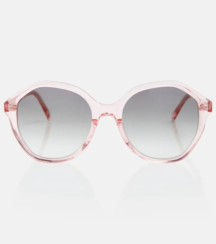 S201 oversized acetate sunglasses