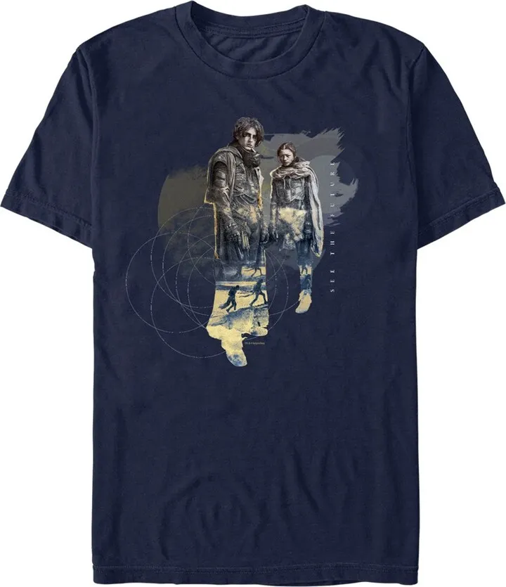 Men's Dune Future House Atreides T-Shirt - Navy Blue - Large