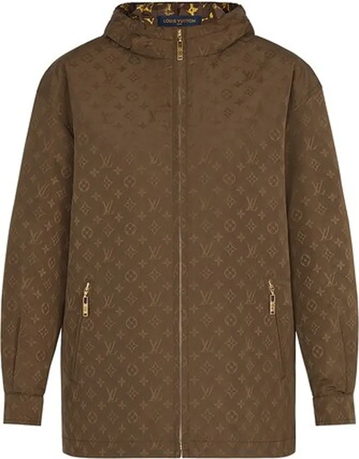 Iconic Monogram Parka In Technical Taffeta