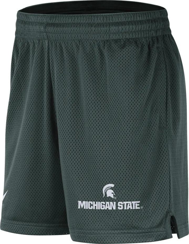 Michigan State Nike Men's Dri-FIT College Knit Shorts in Green