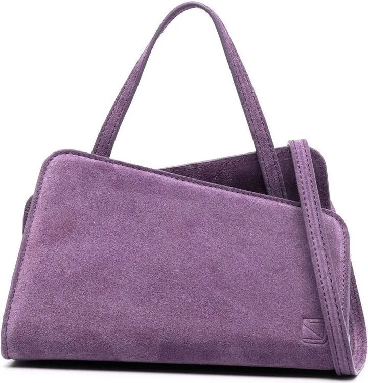 Embossed-Logo Crossbody Bag