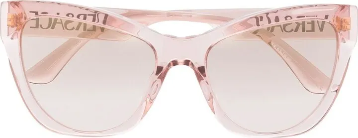 Transparent-Frame Sunglasses