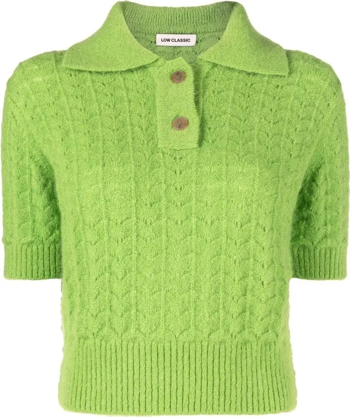 Cropped Knitted Top