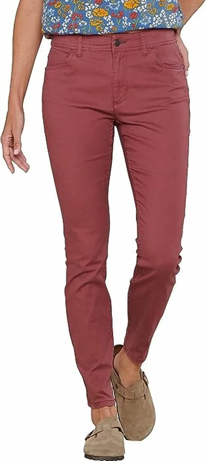Toad&Co Earthworks Five-Pocket Skinny Pants (Wild Ginger) Women's Casual Pants