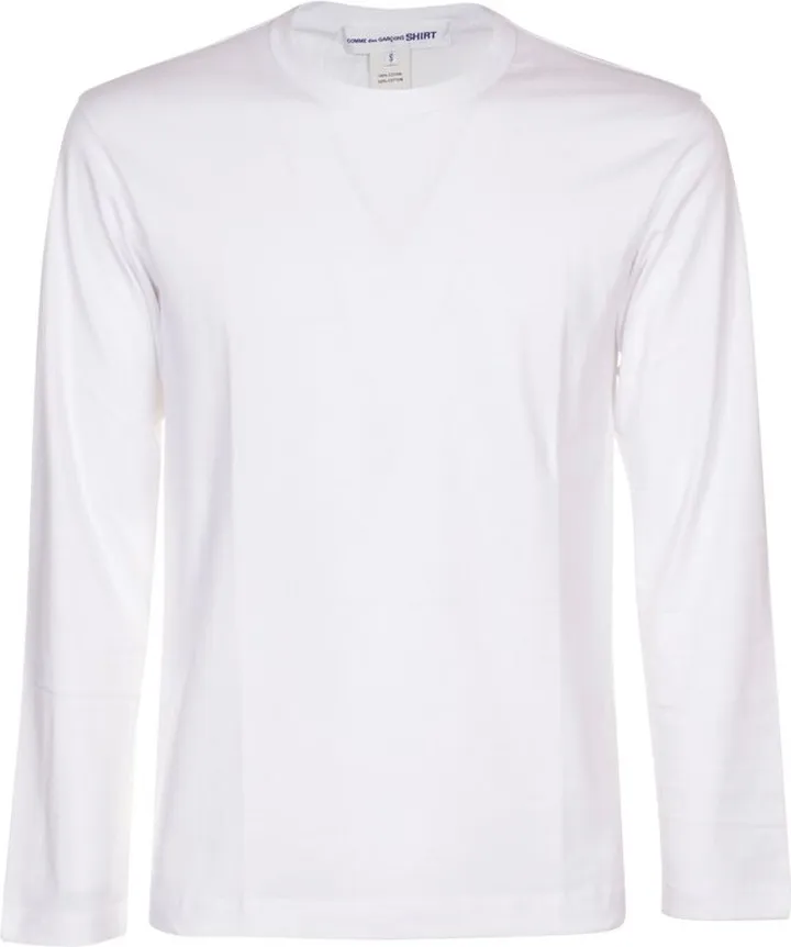 Comme des Garçons Shirt Crewneck Long-Sleeved T-Shirt