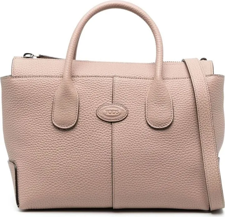 Grained-Leather Tote Bag