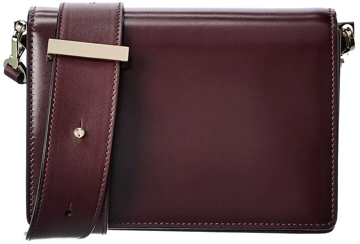 Valextra Swing Small Leather Shoulder Bag