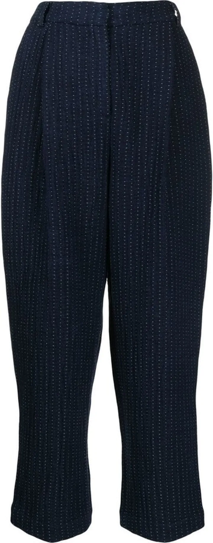Market straight-leg cut trousers