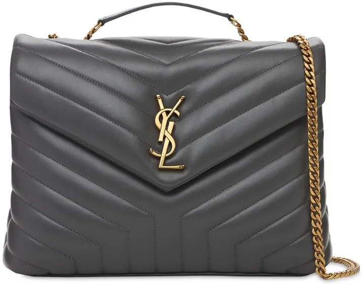 Medium Loulou Y-quilted leather bag