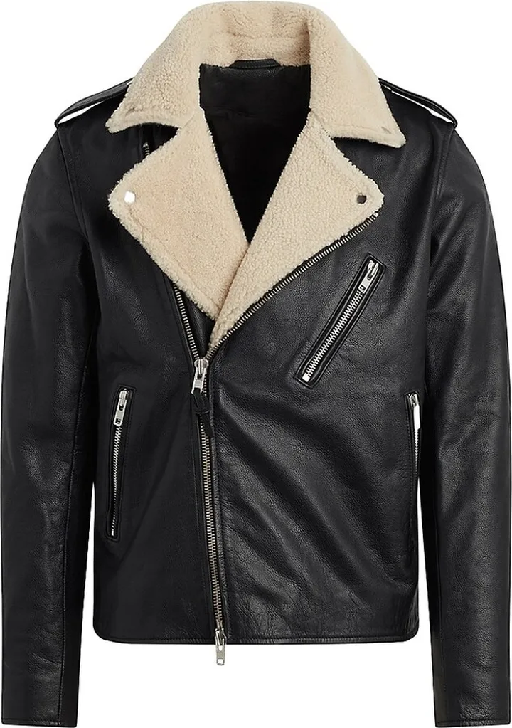 Leather Aviator Jacket