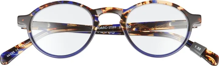 Board Stiff 44mm Round Reading Glasses