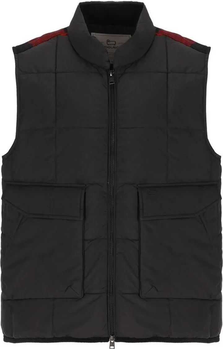 Woolrich Panelled Zip-Up Gilet