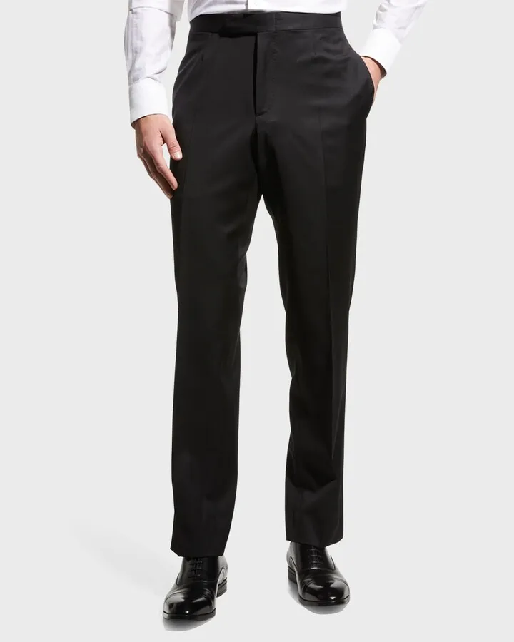 Men's Formal Wool Trousers