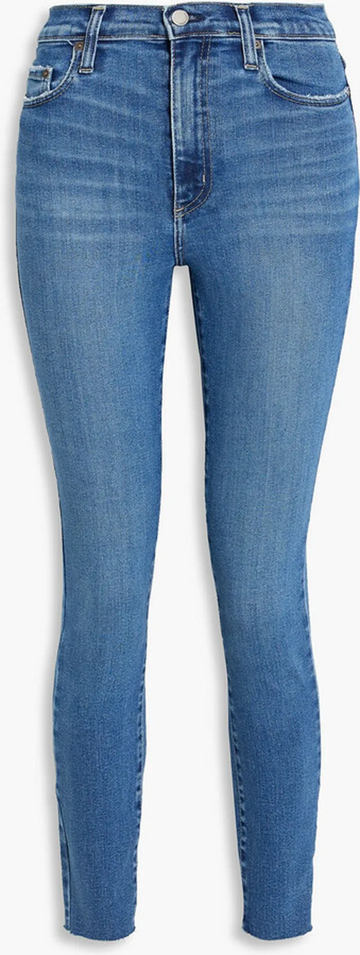 Siren cropped high-rise skinny jeans