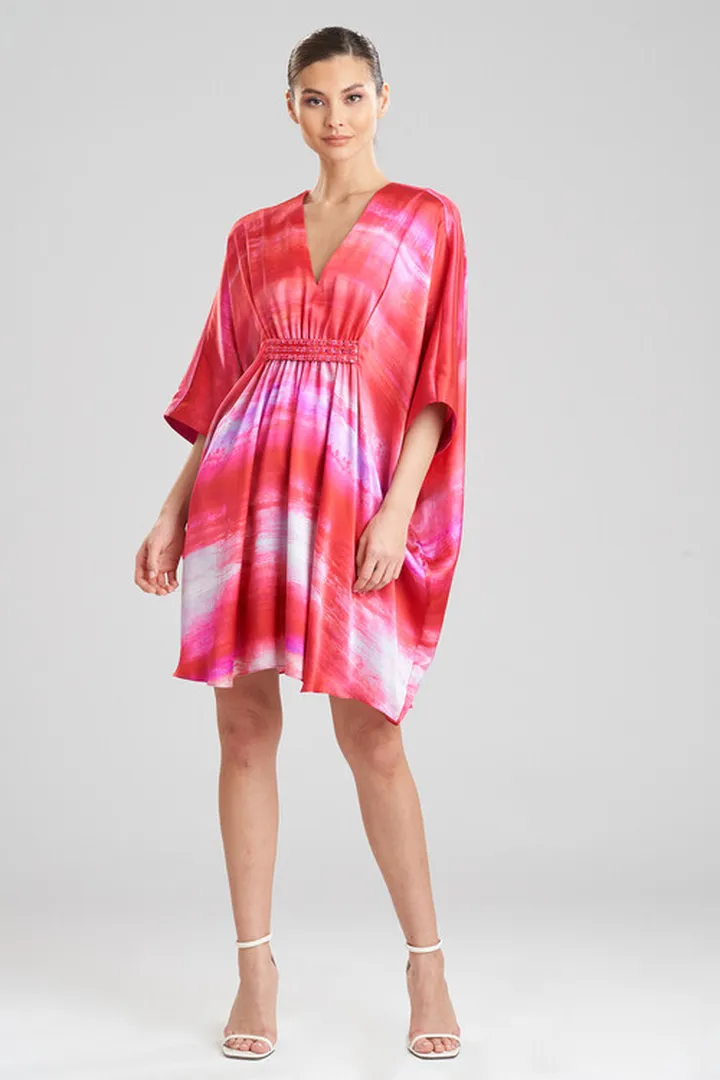 Yoriko Silk Short Caftan
