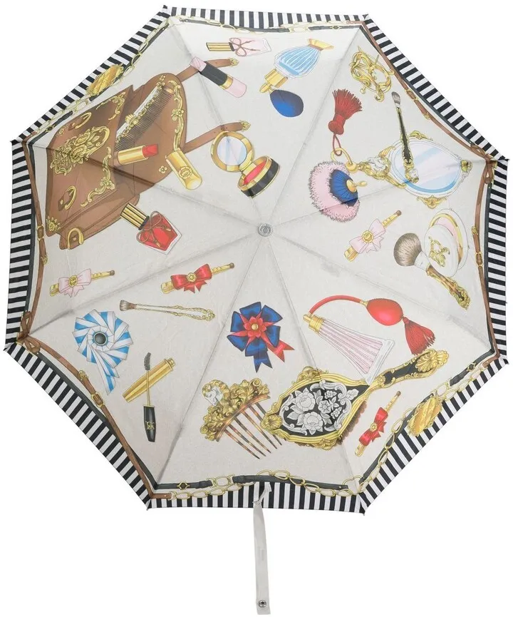 Makeup-Bag Print Umbrella