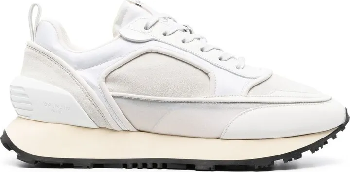 Embossed-Logo Low-Top Sneakers