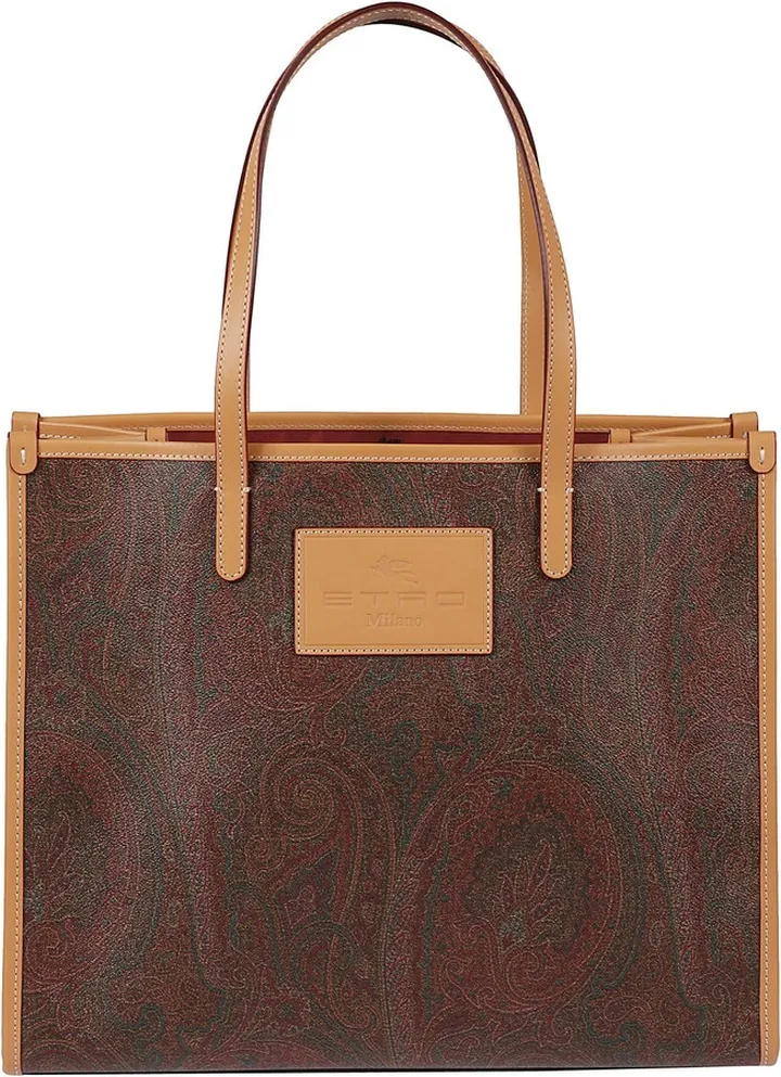 Paisley Print Tote