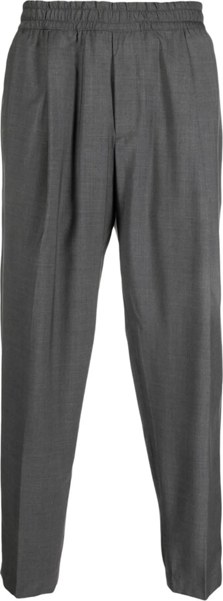 Cropped Tapered Trousers