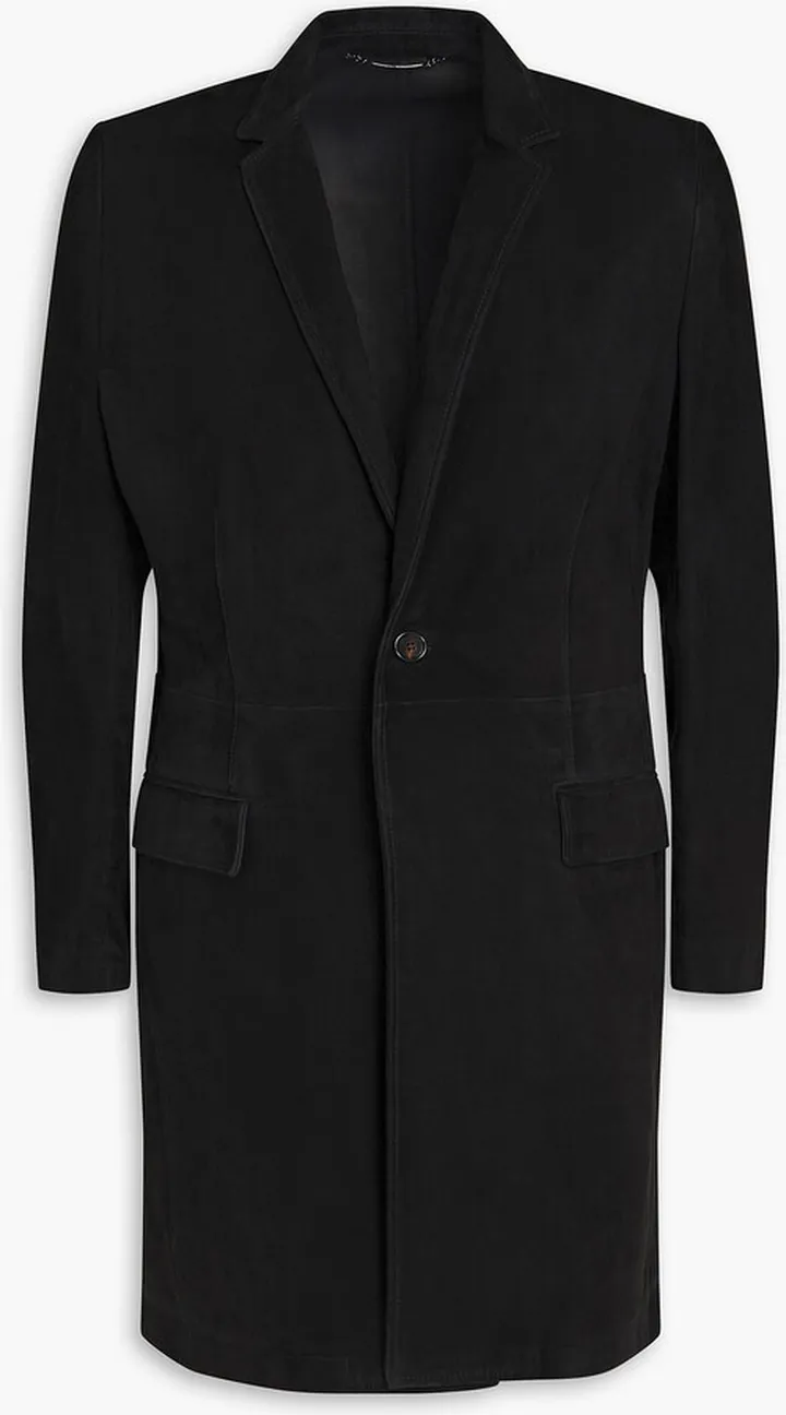 Suede coat