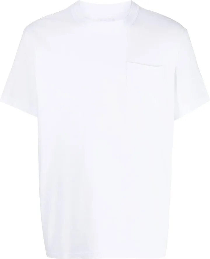 side-zip shortsleeved T-shirt