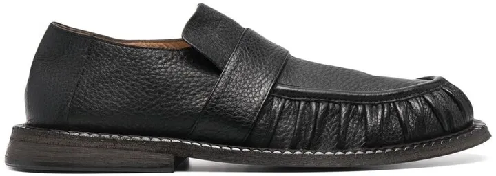 Alluce grained leather loafers