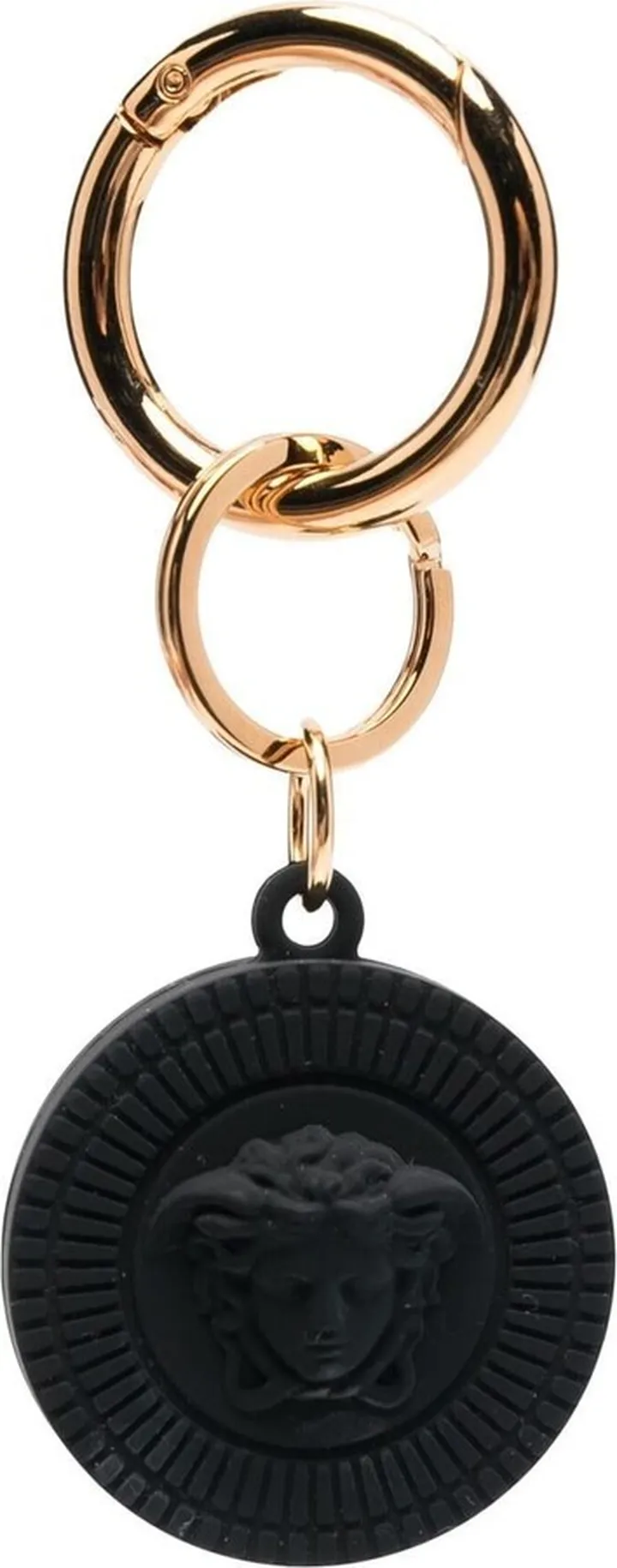 Medusa-logo round keychain