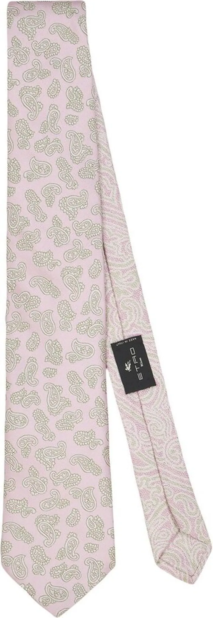 Paisley-Print Silk Tie