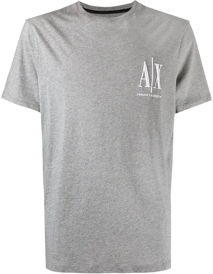 monogram-print cotton T-shirt