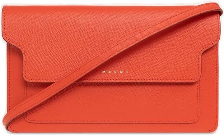 Marni Logo Print Trunk Shoulder Bag