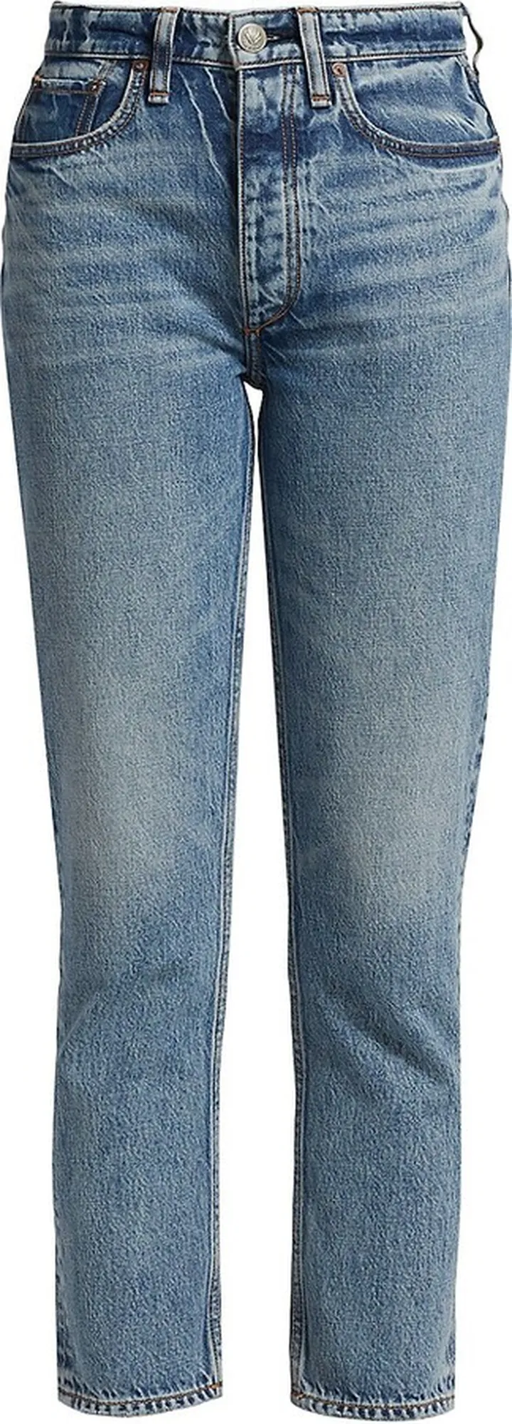 ICONS Nina High-Rise Cigarette Ankle Jeans