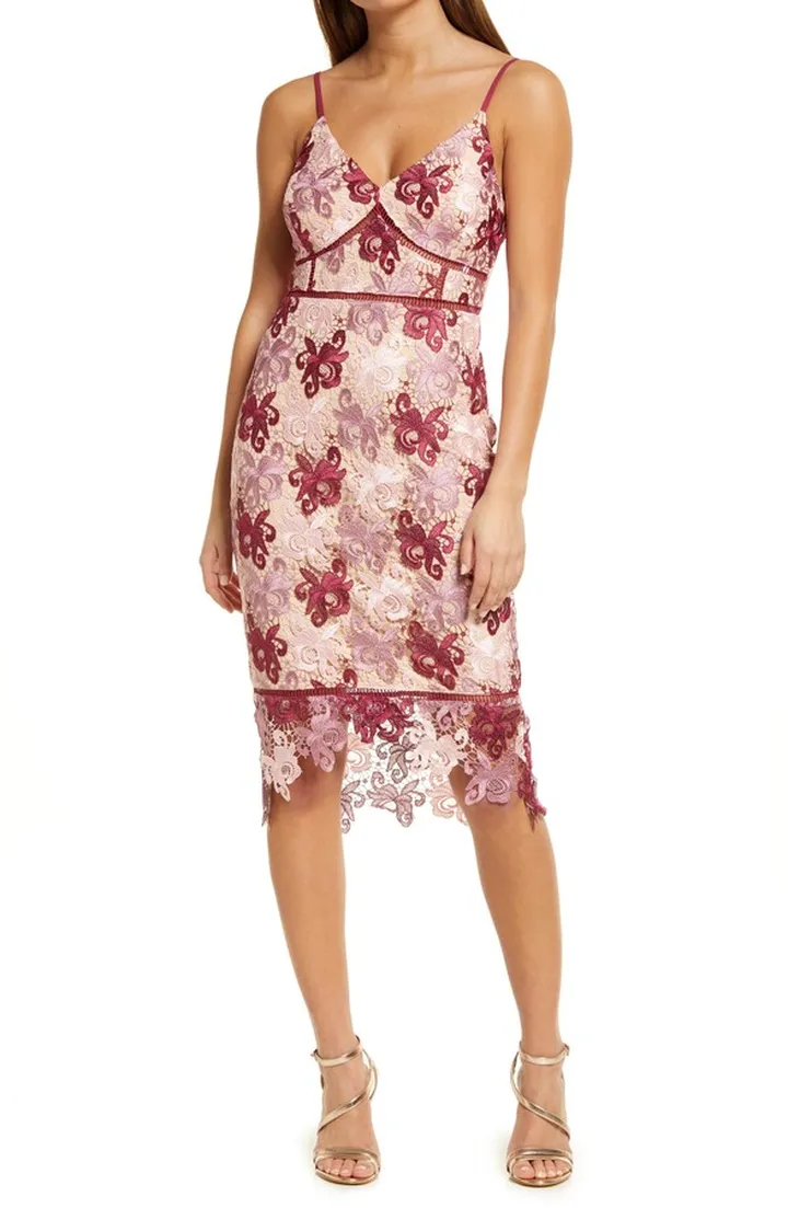 Endless Elegance Lace Body-Con Dress