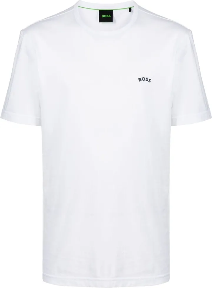 logo-embroidered short-sleeve T-shirt