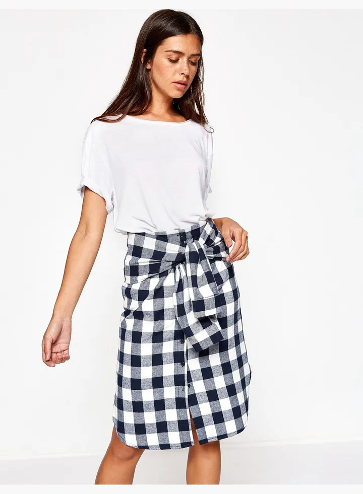 Check Skirt