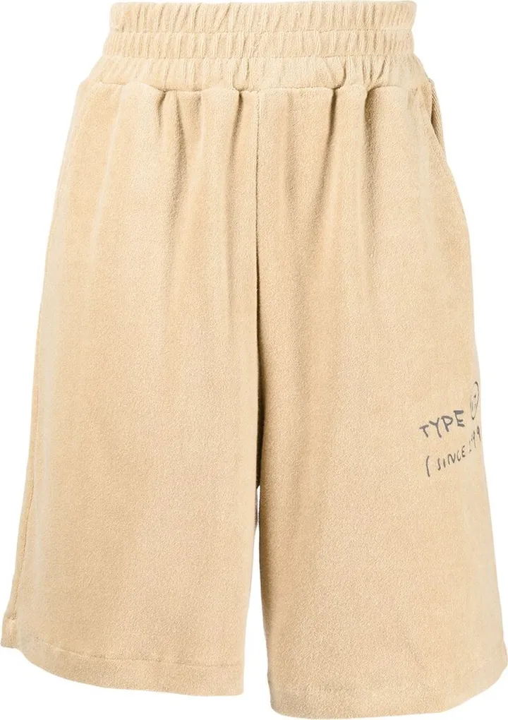 Logo-Print Detail Shorts