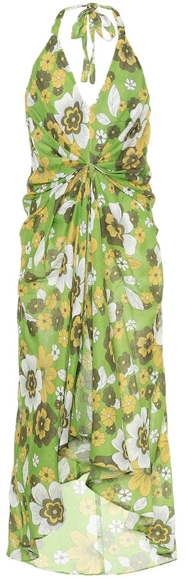 Floral cotton dress
